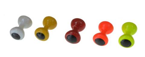 Raven and Wolf Painted Lead Dumbbell Eyes Medium 4.8mm